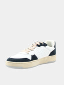 Baskets Homme - Blanc & Bleu marine