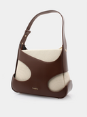Sac à main - Marron & Blanc