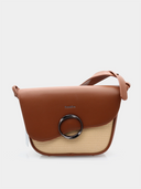Sac à main style rétro - Brun