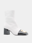 Edna Ankle Boots - Blanc