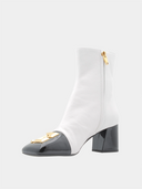 Edna Ankle Boots - Blanc