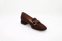 Mocassin (talon de 2,5cm) - Marron foncé