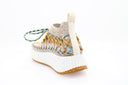 Nama Sock Sneaker - Beige/Bleu
