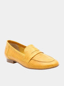 Mocassins en cuir - Jaune