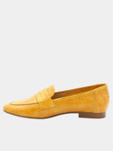 Mocassins en cuir - Jaune