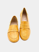 Mocassins en cuir - Jaune