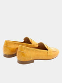 Mocassins en cuir - Jaune