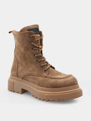 ALBANO - Bottines en daim - Brun
