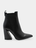 ALBANO - Bottines en cuir lisse - Noir
