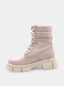 Bottines en cuir - Nude