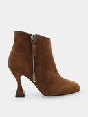 ALBANO - Bottines en cuir suède - Marron