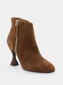 ALBANO - Bottines en cuir suède - Marron