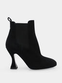 ALBANO - Bottines en cuir suède - Noir