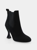 ALBANO - Bottines en cuir suède - Noir