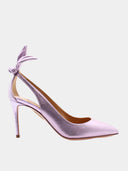 Bow Tie 85 Pump - Rose Métal