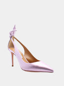 Bow Tie 85 Pump - Rose Métal