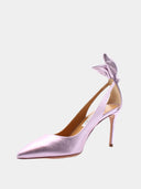 Bow Tie 85 Pump - Rose Métal