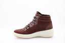 Bottines en cuir nubuck - Chocolat