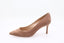 GIANVITO ROSSI - Suede pump - Praline