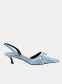 Voyou Slingback - Bleu Jeans