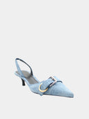 Voyou Slingback - Bleu Jeans