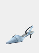 Voyou Slingback - Bleu Jeans