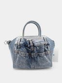 Antigona Lock Mini Boyfriend - Denim