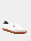 Sneakers Jackson – Blanc & Kaki