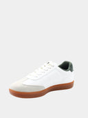 Sneakers Jackson – Blanc & Kaki