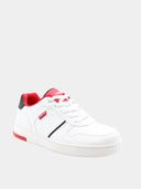 Sneakers Kick – Blanc & Rouge