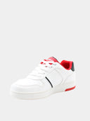 Sneakers Kick – Blanc & Rouge