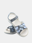 Sandales pour filles - Bleu Navy
