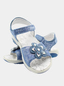 Sandales pour filles - Bleu