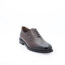 Richelieu en cuir à lacets - Marron foncé