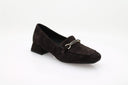 Mocassin à talon Larissa - Brun