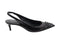 VALENTINO GARAVANI - Leather slingback pumps - Black