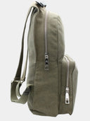 Sac à dos en cuir - Vert militaire