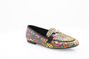 Mocassins en cuir - Multicolore